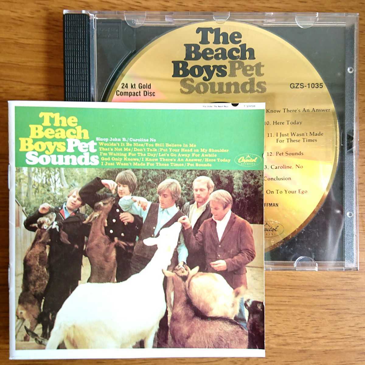 最新作，人気 【DCC 24K GOLD CD】THE BEACH BOYS / PET SOUNDS ザ 
