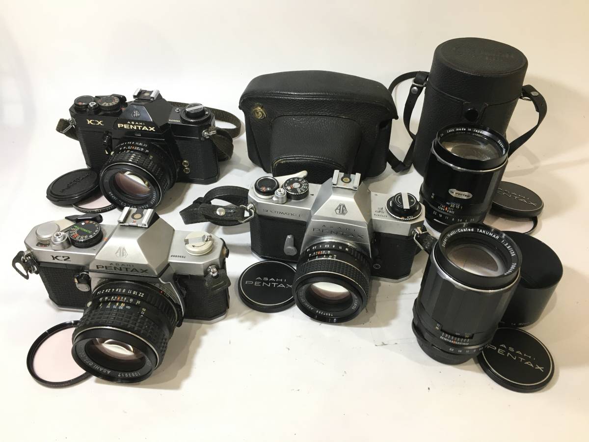 Pentax K2 PENTAX 35mmc Mark + 売切り ASAHI PENTAX K2 + KX +