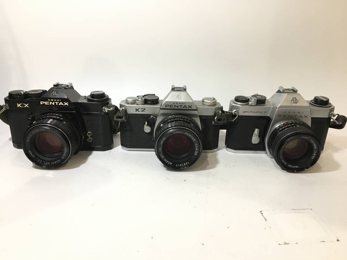 Pentax K2 PENTAX 35mmc Mark + 売切り ASAHI PENTAX K2 + KX +