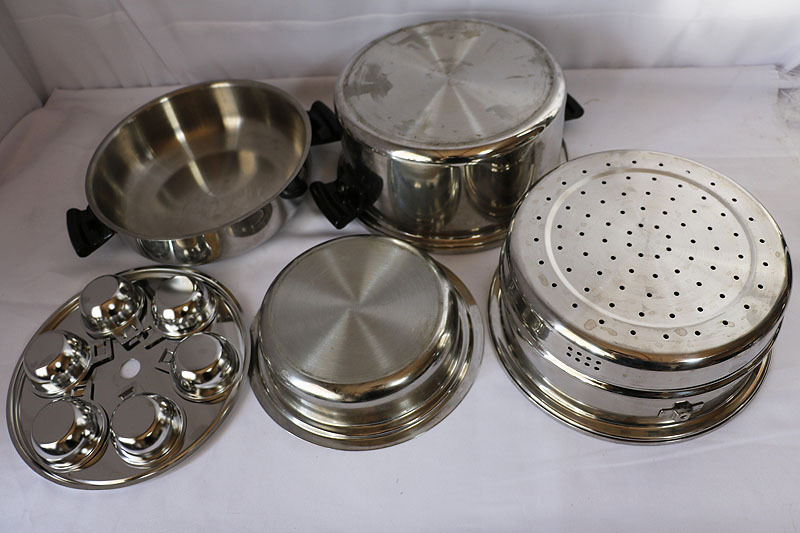 Amway Queen 21ピース クックウェアセット ◇アムウェイ クィーンクック ウェア 21ピースセット 旧モデル 中古並