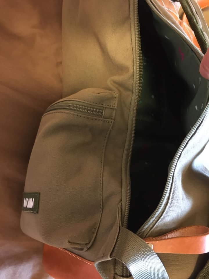 スナフキン 旅人のリュックサック おそろいのバッグインバッグつき リュックサック デイパック 売買されたオークション情報 Yahooの商品情報をアーカイブ公開 オークファン Aucfan Com