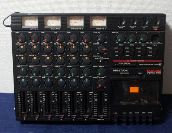 □ジャンク□TASCAM PORTA TWO マルチトラックカセットレコーダー MTR