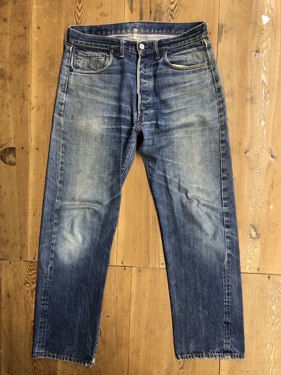 激レア LEVIS 501 66前期 希少16ボタン 色落ち抜群程度抜群 ゴールデン 