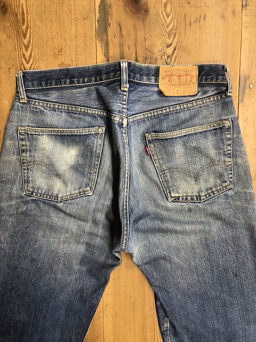 数量限定，正規品】 激レア LEVIS 501 66前期 希少16ボタン 色落ち抜群 