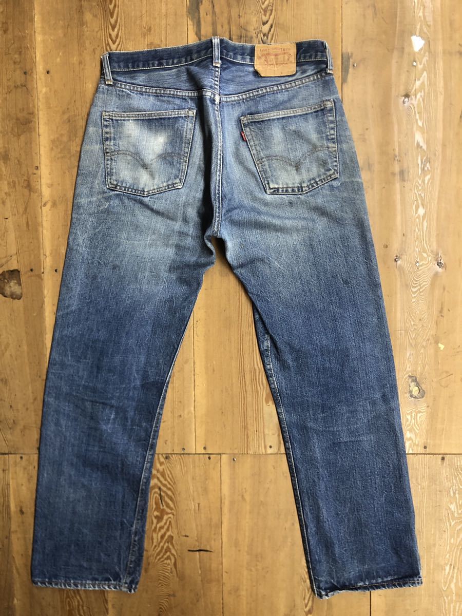 数量限定，正規品】 激レア LEVIS 501 66前期 希少16ボタン 色落ち抜群 
