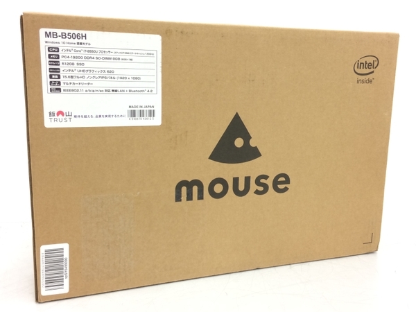 Core B506H mouse ノートパソコン i7-8550U MB-B506H-A メモリ m-Book