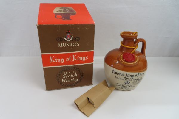 ウイスキー 古酒 3本セット King of Scots Yahoo!オークション of メルカリ 未開栓King Scots 古酒ウイスキー