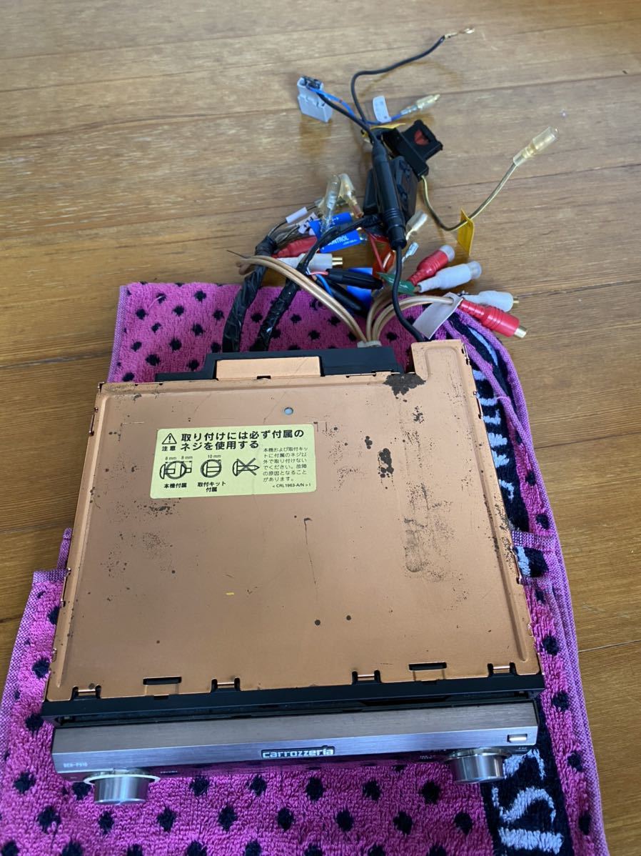 Carrozzeria DEH-P910 1DIN フラッグシップCDプレーヤーデッキ 銅メッキシャーシ採用 高音質モデル 