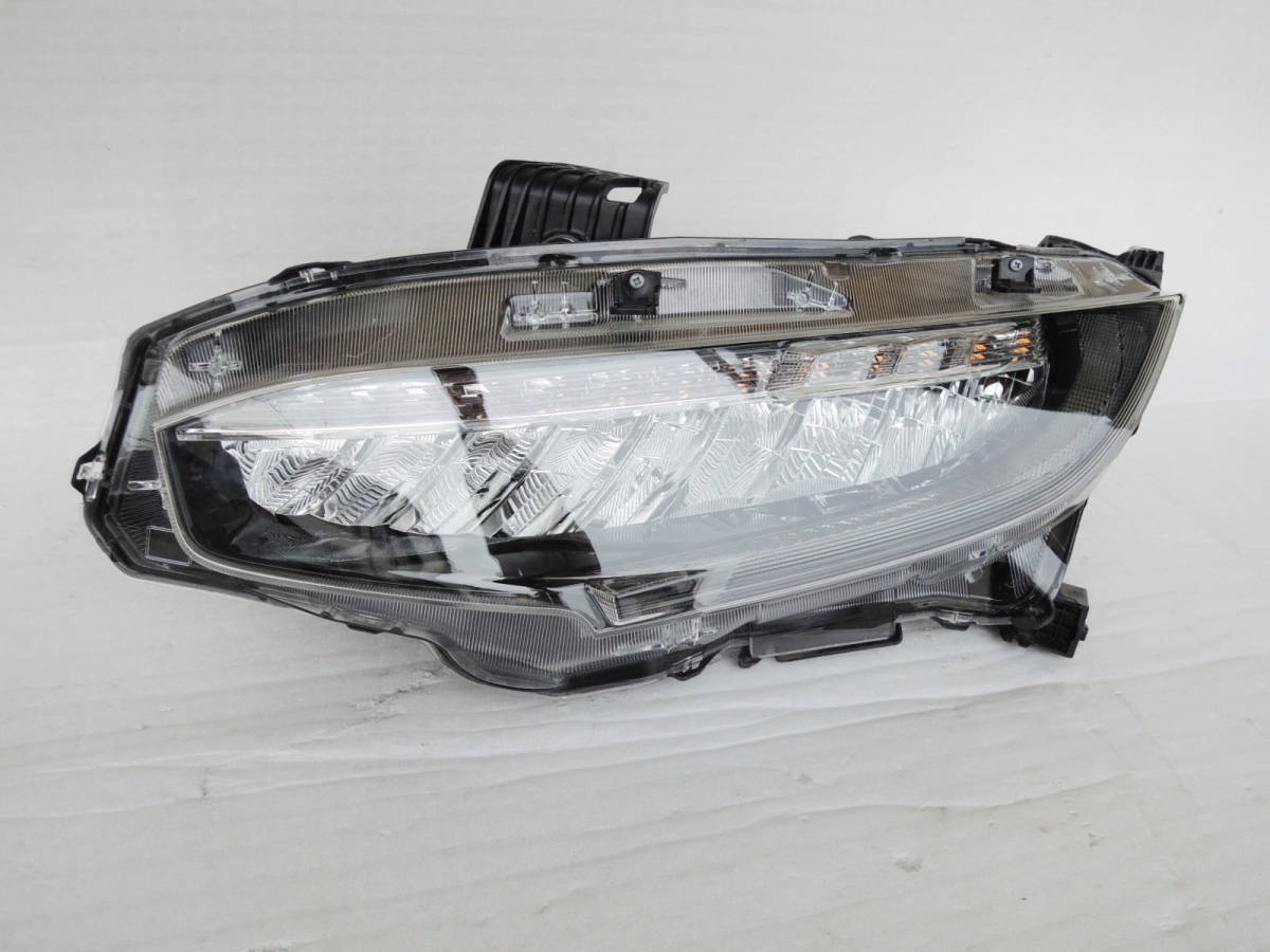 ▲▲ シビック FK7 左 LED ヘッドライト 100-18661 ステー折れ無し 
