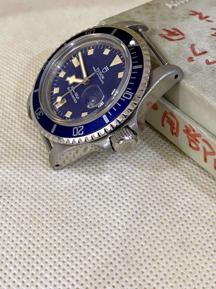 専用 TUDOR 自動巻き時計 ブルー ☆～ メンズ腕時計アンティークチュードル Tudor Submariner - Ref