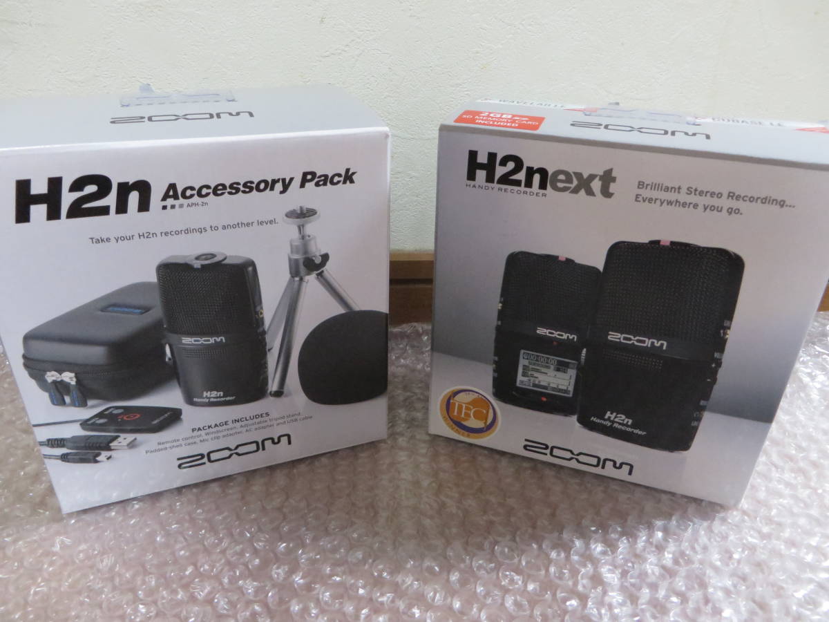 ☆ ZOOM ズーム ハンディレコーダー H2n + アクセサリーパック（APH