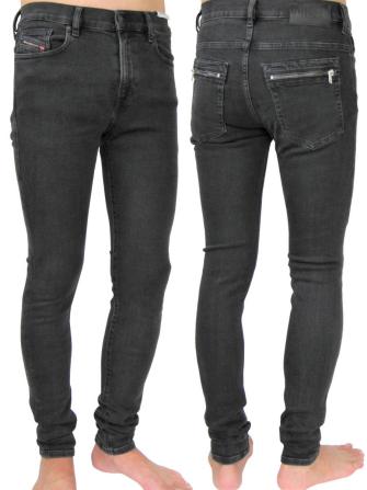 新品 直輸入 DIESEL ディーセル 極細 スリムスキニー 「超」ストレッチ 