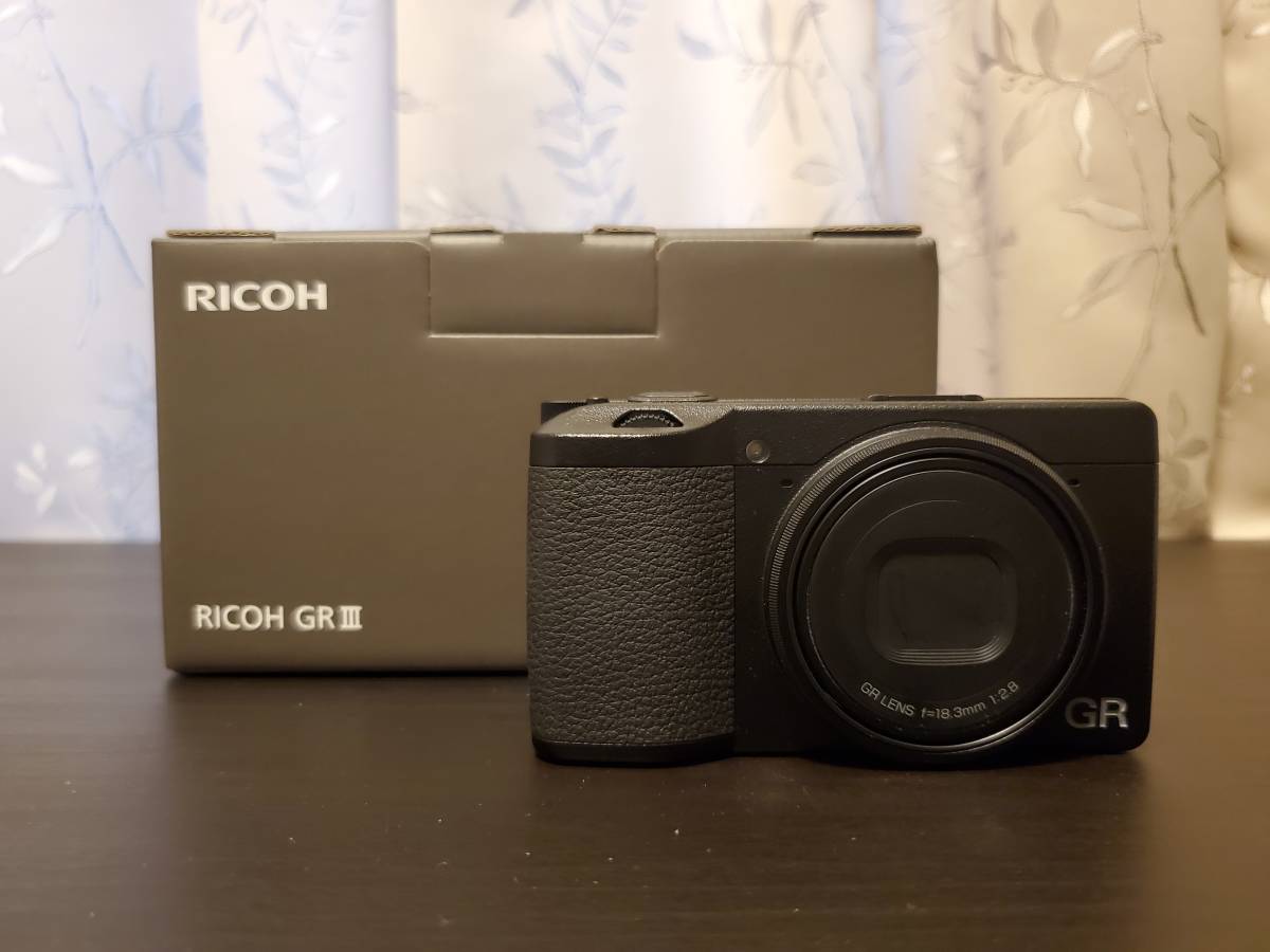 リコー RICOH GR Ⅲ GR3 2021.4購入 使用可数少 RICOH GR III III