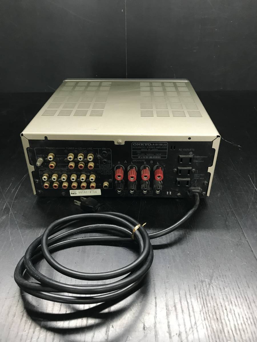 M-TN3062] ONKYO A-911M インテグレーテッドステレオアンプ Amazon