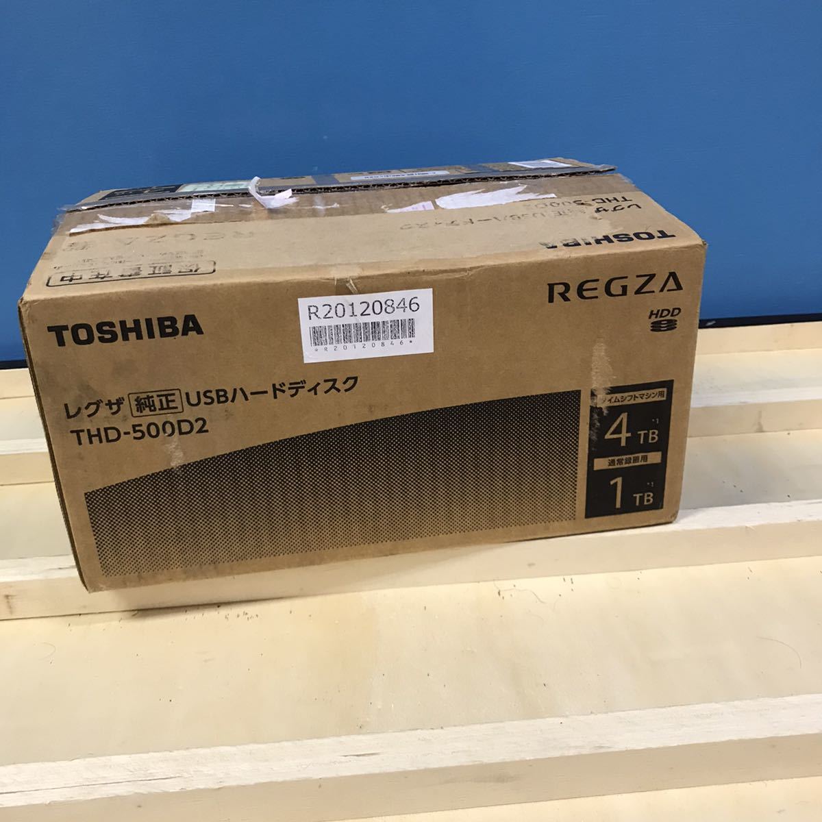 新品TOSHIBA 東芝 REGZA レグザ 純正ハードディスク THD-500D2 動作確認済み 2019年