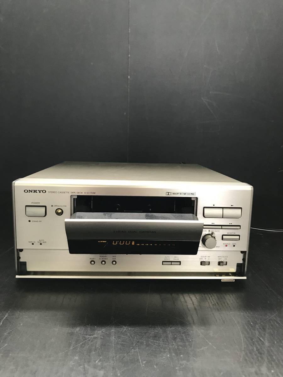 ☆ONKYO オンキョー K-511THM カセットデッキ ジャンク☆ 【公式通販】