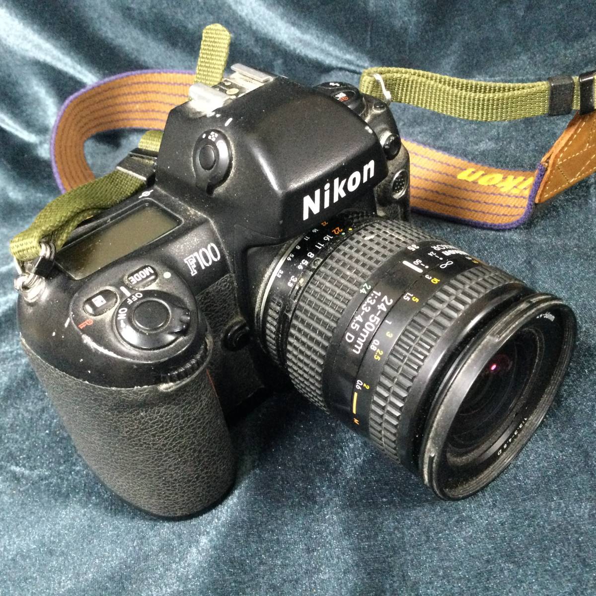 Nikon F100 Camera Film 35mm AF 50mm SLR the w⁄ Nikkor Autofocus