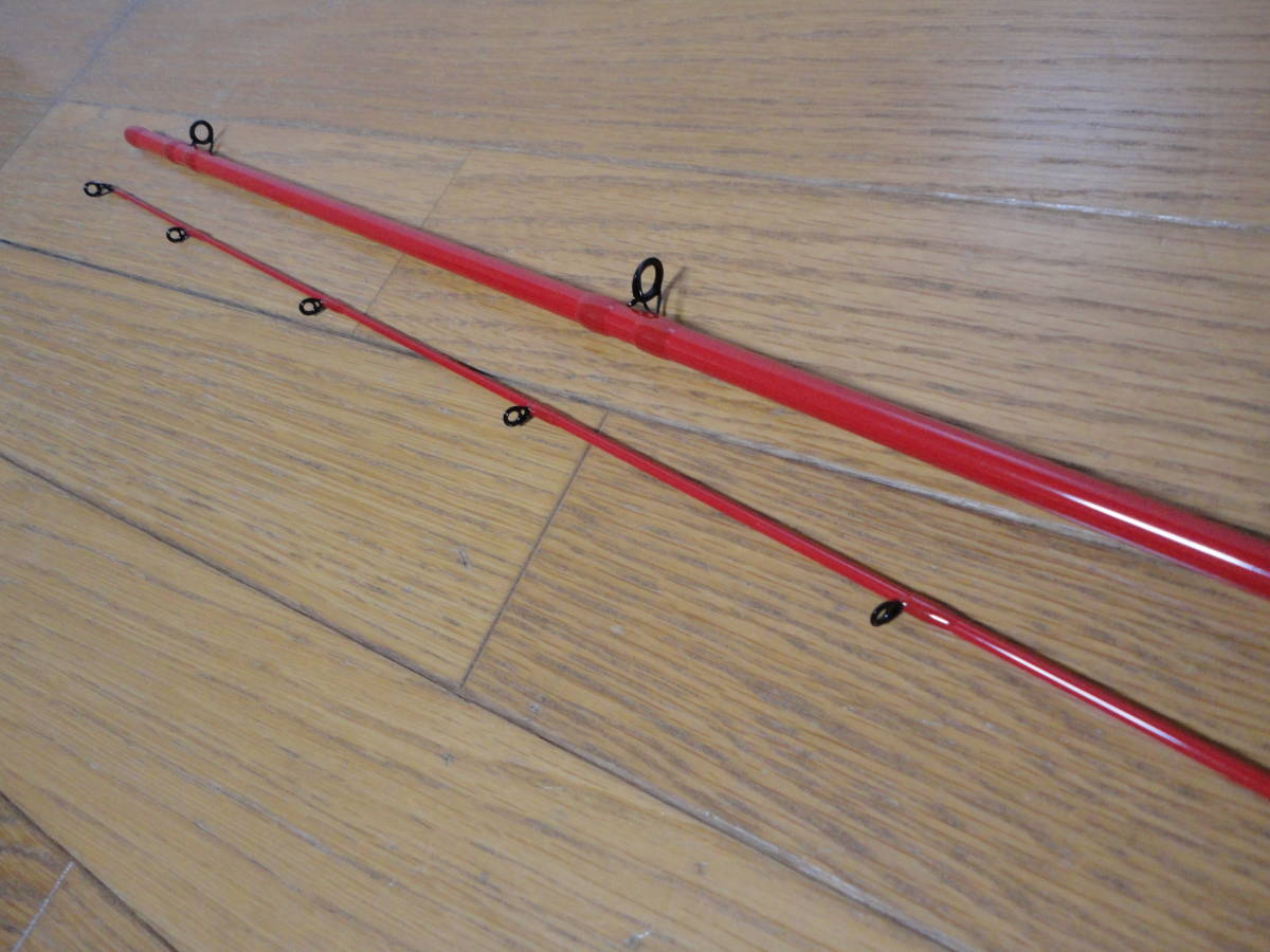 超美品　廃盤　ジャッカル　BPM BC 67ML-BF2　レッド　2ピース 超美品 廃盤 ジャッカル BPM BC 67ML-BF2 レッド 2ピース X88984459