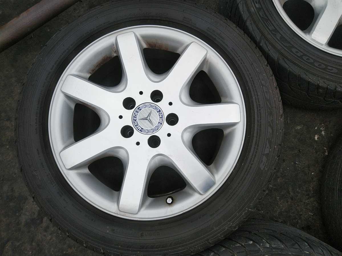 メルセデス ベンツ 16インチ アルミ ホイール SLK 230 R170 7J +37 8J 