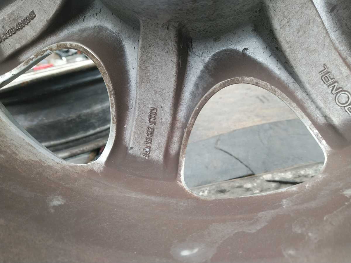 メルセデス ベンツ 16インチ アルミ ホイール SLK 230 R170 7J +37 8J 
