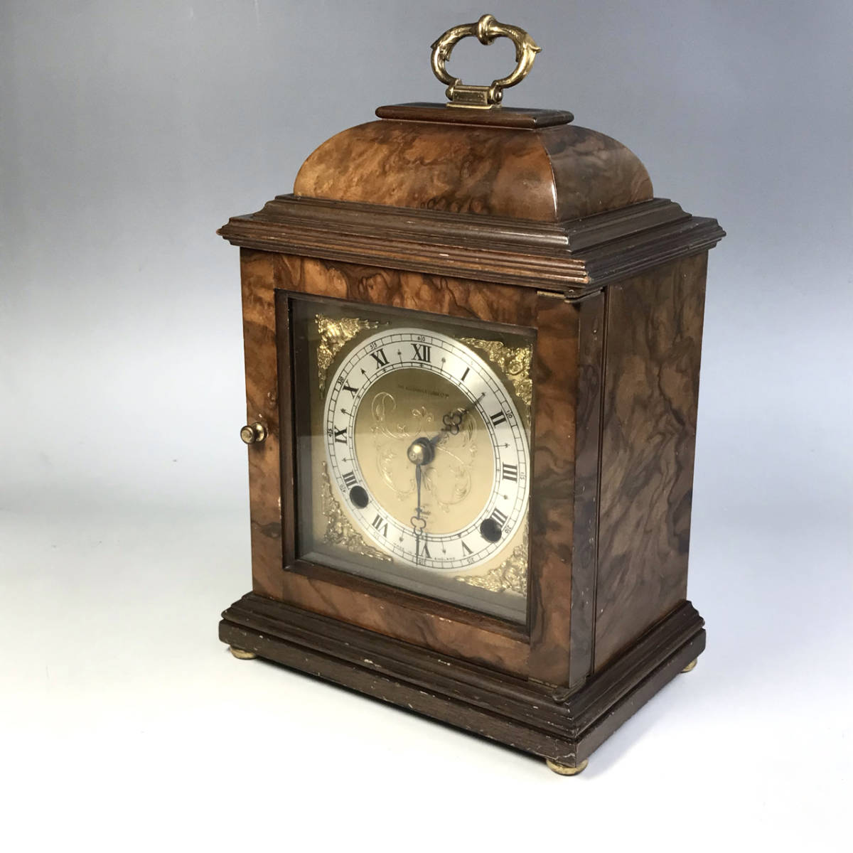 ゼンマイ式 ALEXANDER CLARK アレクサンダークラーク エリオット アンティーク 置時計 ヴィンテージ 木製 天使 K2971 | Alexander SEIKO(セイコー) オクラホマシティ・サンダーにやってきた外国籍選手の物語 BIT SEIKOSHA&frasl;時計&frasl;BRW&frasl;ゼンマイ式&frasl;アンティーク&frasl;振り子&frasl;ジャンク品