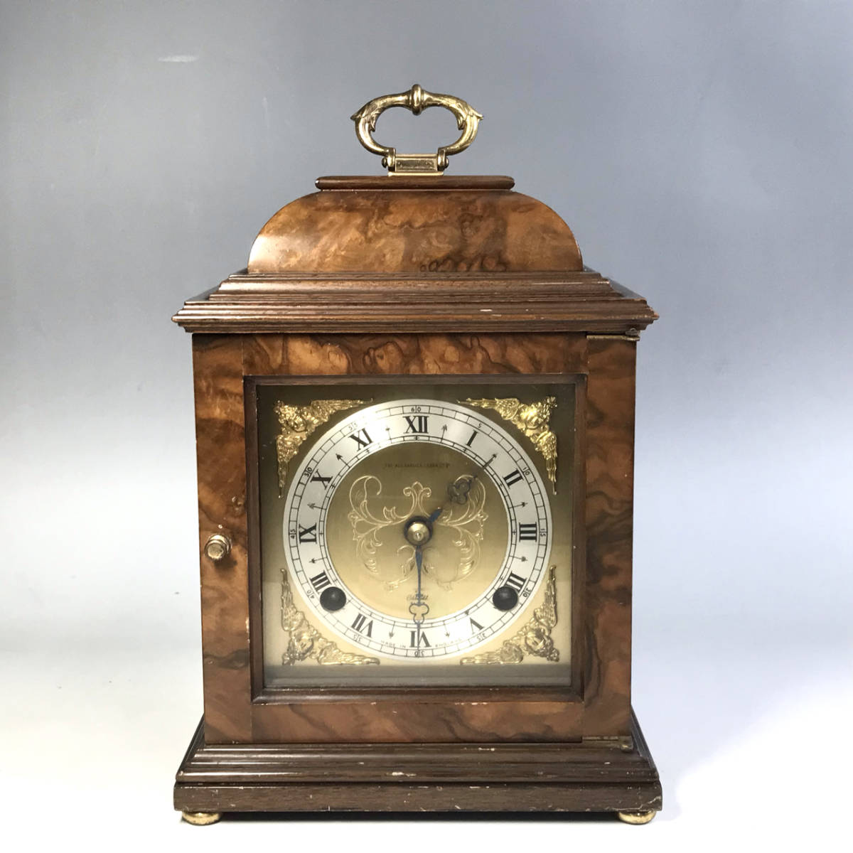 ゼンマイ式 ALEXANDER CLARK アレクサンダークラーク エリオット アンティーク 置時計 ヴィンテージ 木製 天使 K2971 | Alexander SEIKO(セイコー) オクラホマシティ・サンダーにやってきた外国籍選手の物語 BIT SEIKOSHA&frasl;時計&frasl;BRW&frasl;ゼンマイ式&frasl;アンティーク&frasl;振り子&frasl;ジャンク品