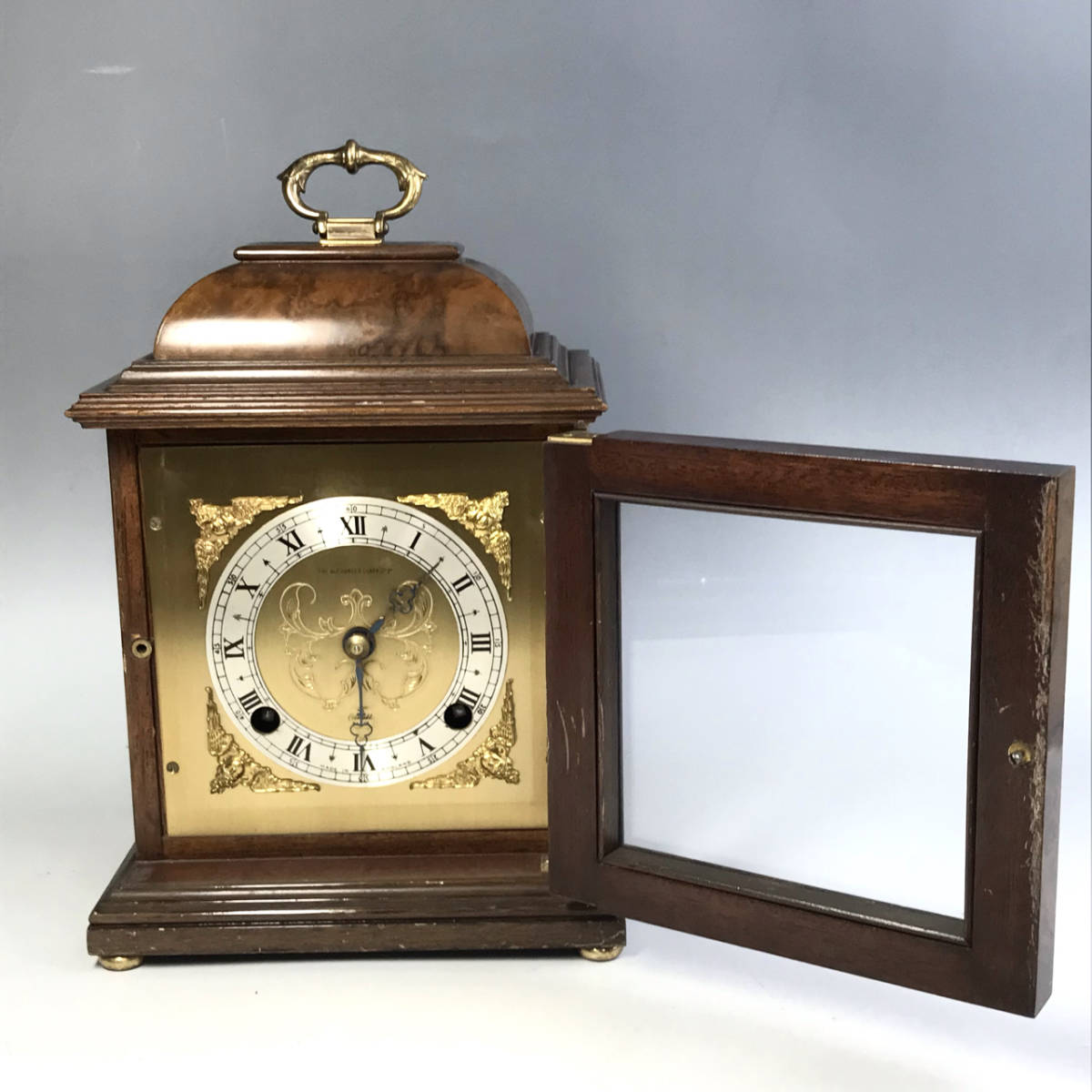 ゼンマイ式 ALEXANDER CLARK アレクサンダークラーク エリオット アンティーク 置時計 ヴィンテージ 木製 天使 K2971 | Alexander SEIKO(セイコー) オクラホマシティ・サンダーにやってきた外国籍選手の物語 BIT SEIKOSHA&frasl;時計&frasl;BRW&frasl;ゼンマイ式&frasl;アンティーク&frasl;振り子&frasl;ジャンク品