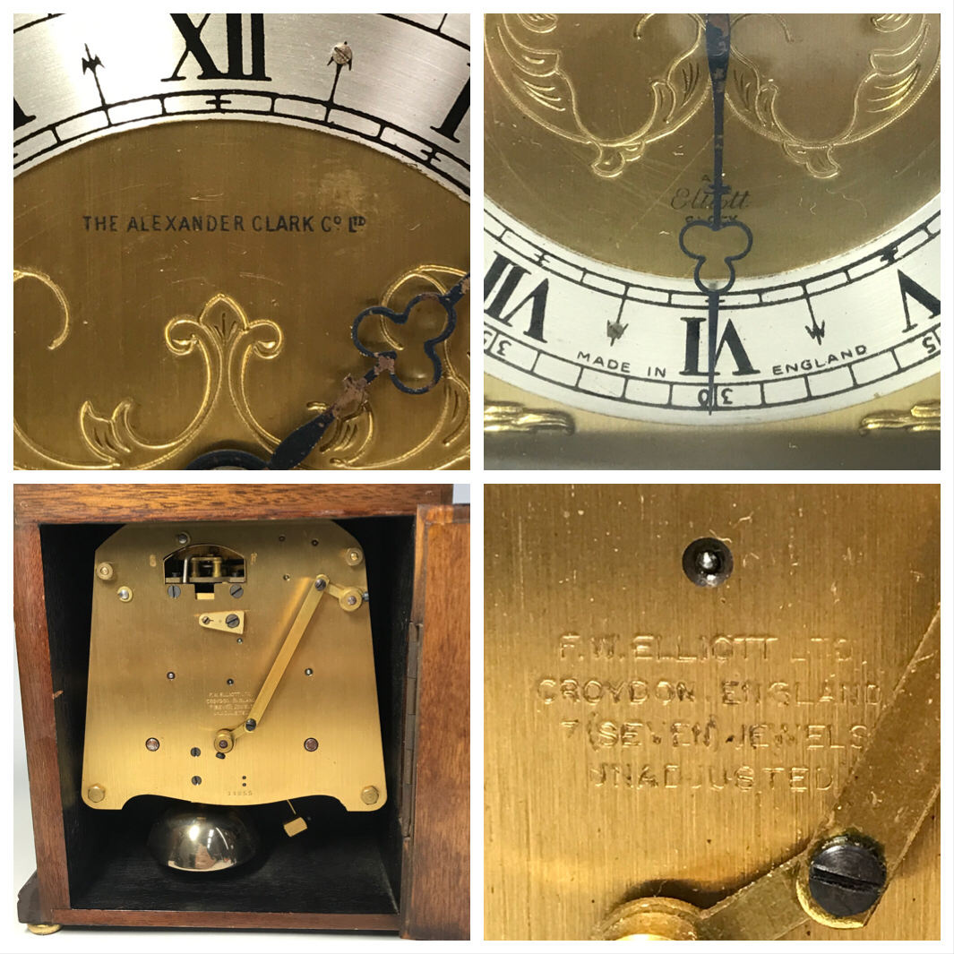 ゼンマイ式 ALEXANDER CLARK アレクサンダークラーク エリオット アンティーク 置時計 ヴィンテージ 木製 天使 K2971 | Alexander SEIKO(セイコー) オクラホマシティ・サンダーにやってきた外国籍選手の物語 BIT SEIKOSHA&frasl;時計&frasl;BRW&frasl;ゼンマイ式&frasl;アンティーク&frasl;振り子&frasl;ジャンク品