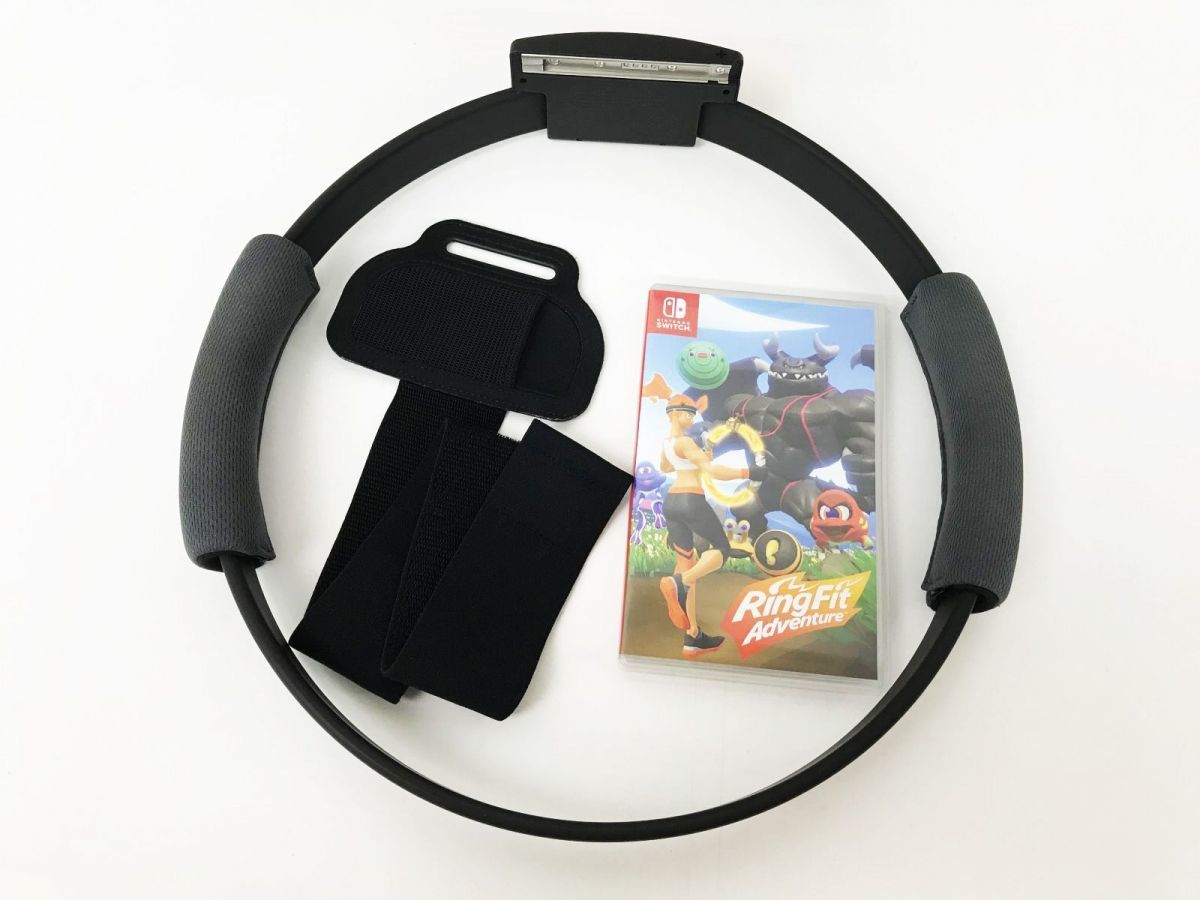 1円】Switch ソフト リングフィットアドベンチャー リングコン/レッグ