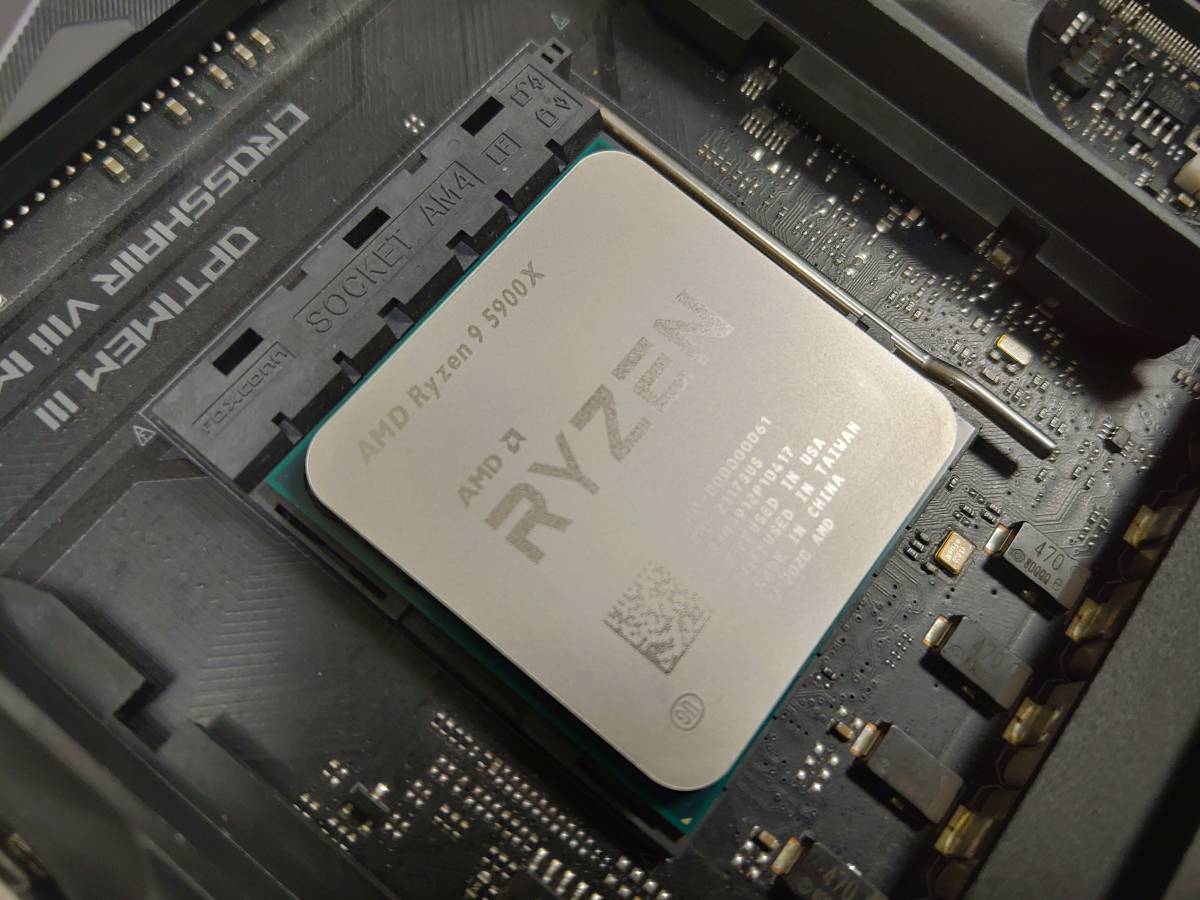 0 AMD Ryzen 5900X CPU AM4 動作品 Desktop Processor 1 | おまけ付き 