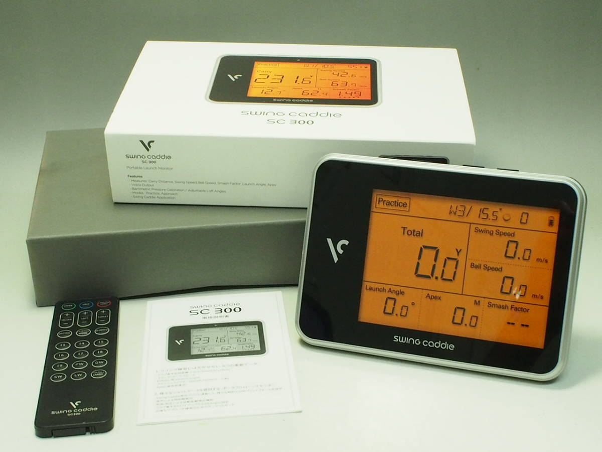 Caddie Swing Voice Golf Launch Monitor SC300i Portable Review