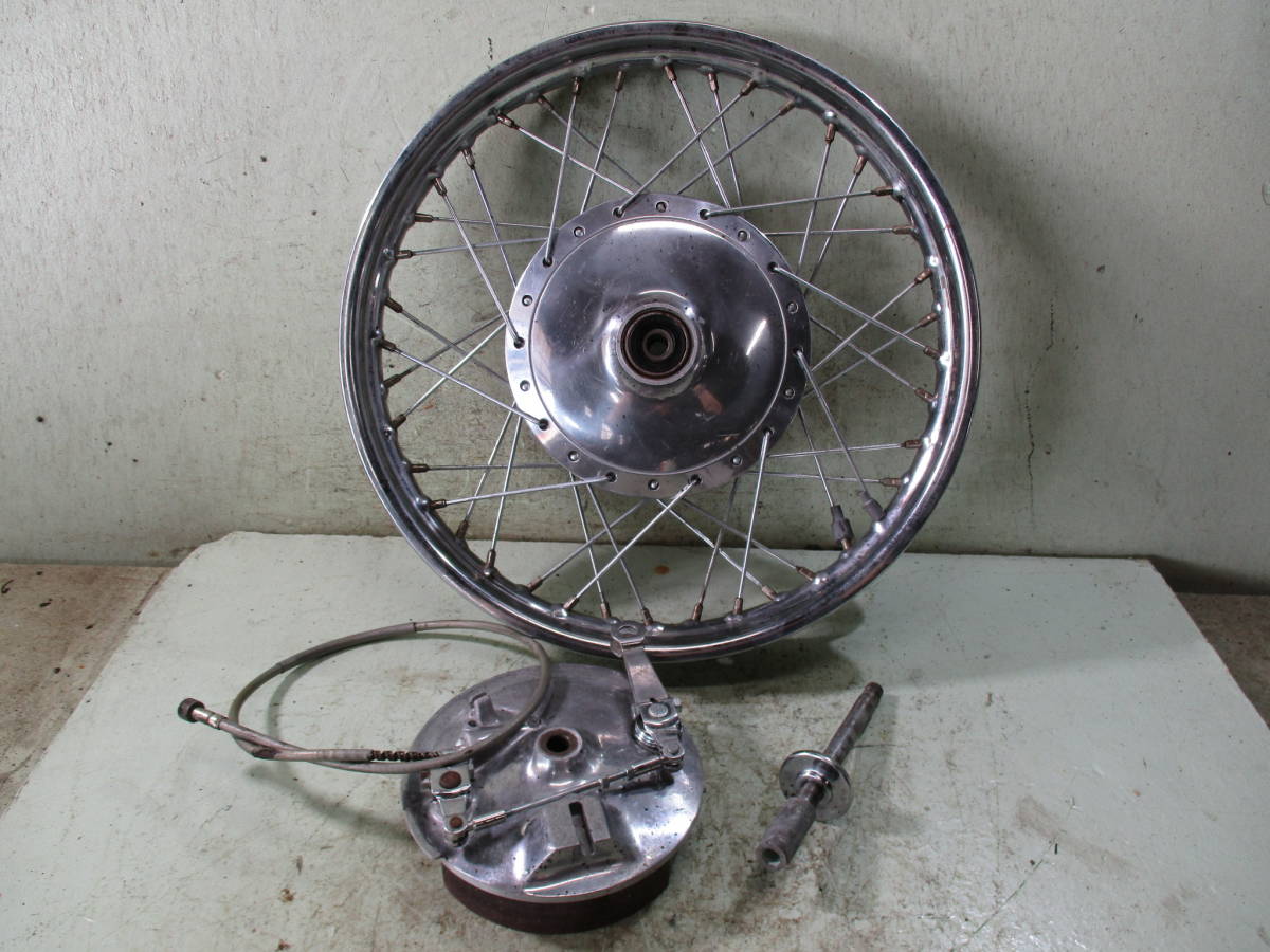 カワサキ マッハ フロントホイール ドラム シャフト 検 S3 400SS S2 350SS S1 H1 H2 750SS(フロント)｜売買されたオークション情報、yahooの商品情報をアーカイブ公開 - オークファン カワサキ用