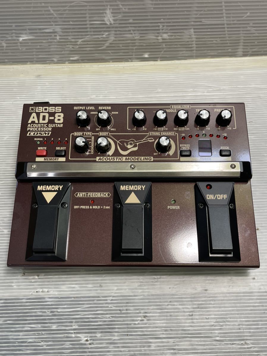 AD-8 BOSS Boss Acoustic Guitar Processor アコースティックギター