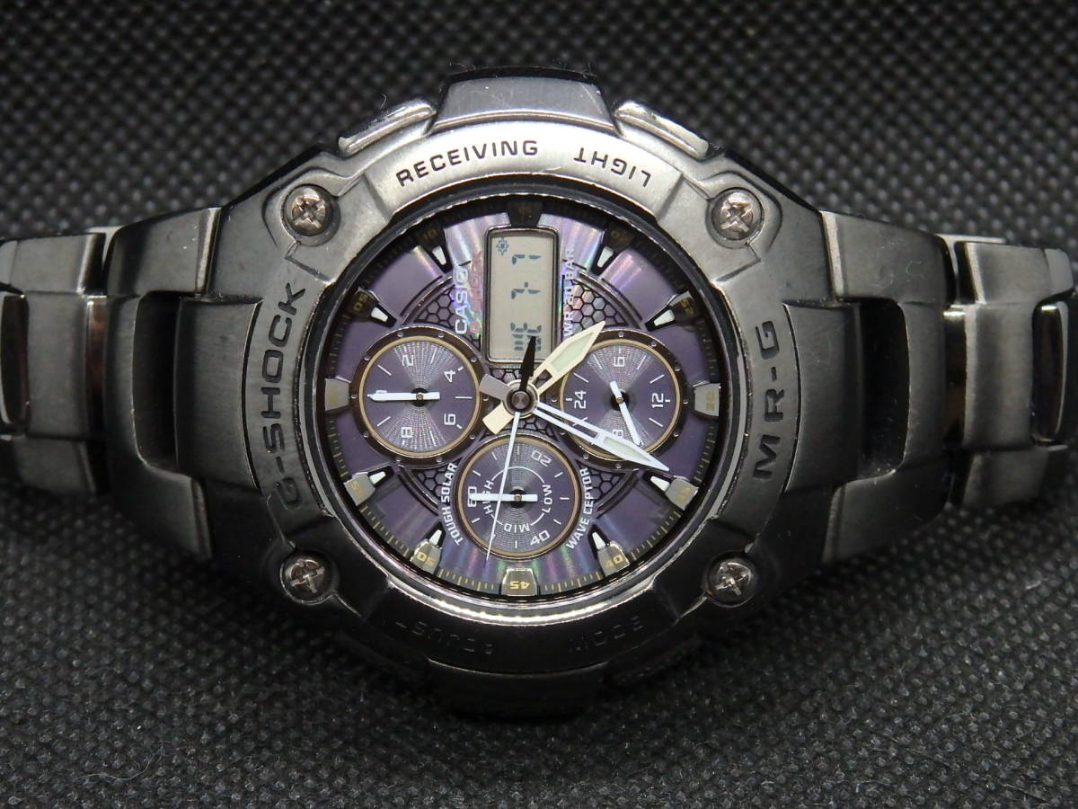 1円～【美品】カシオ Gショック G-SHOCK タフソーラー電波時計 