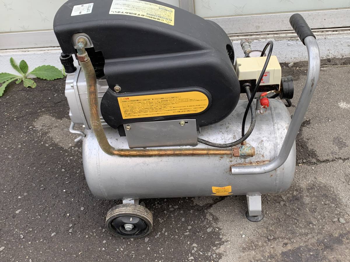 動作品 Power Sonic エアーコンプレッサー RC-1525 1.1KW 1.5馬力 