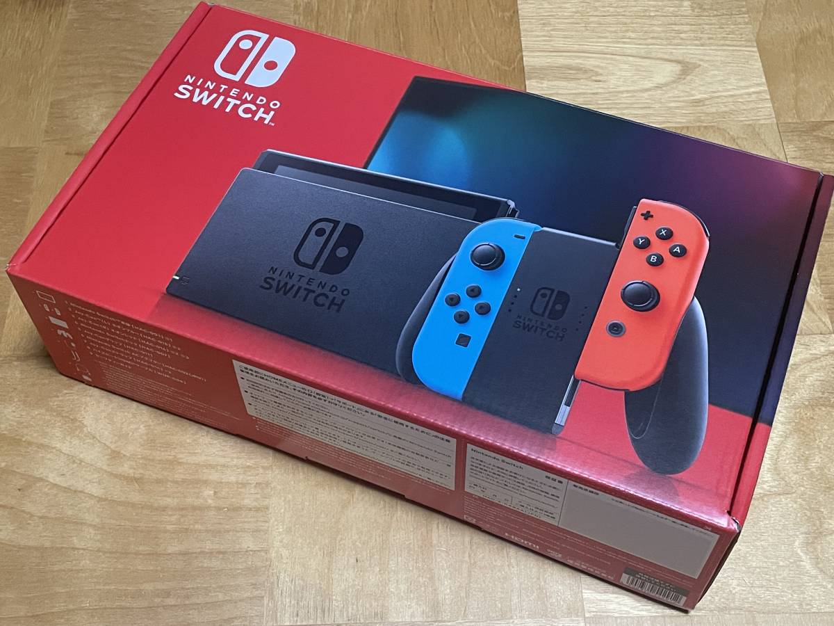 Nintendo Switch（ニンテンドースイッチ）美品 ネオンレッド・ネオン