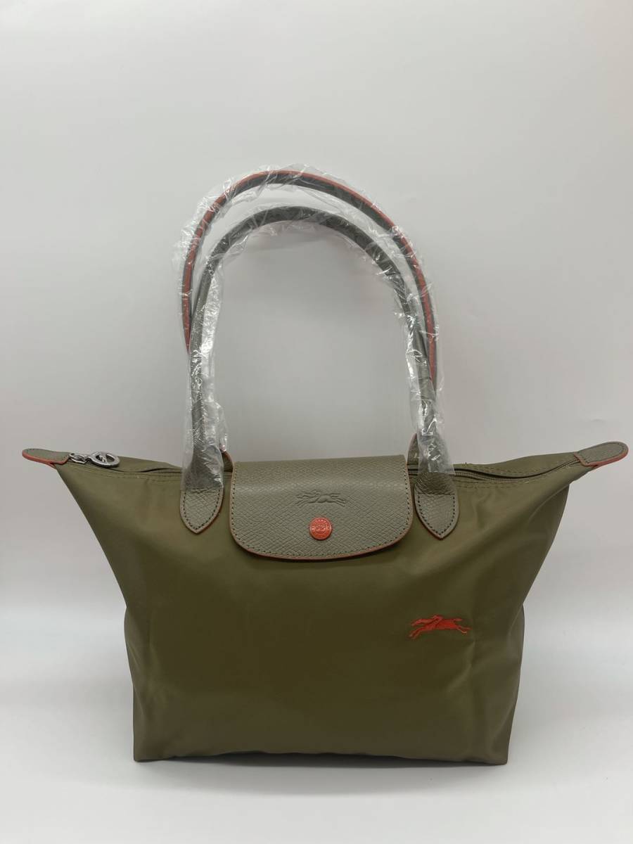 LONGCHAMP/ロンシャン ハンドバッグ アーミーグリーン Lサイズ 