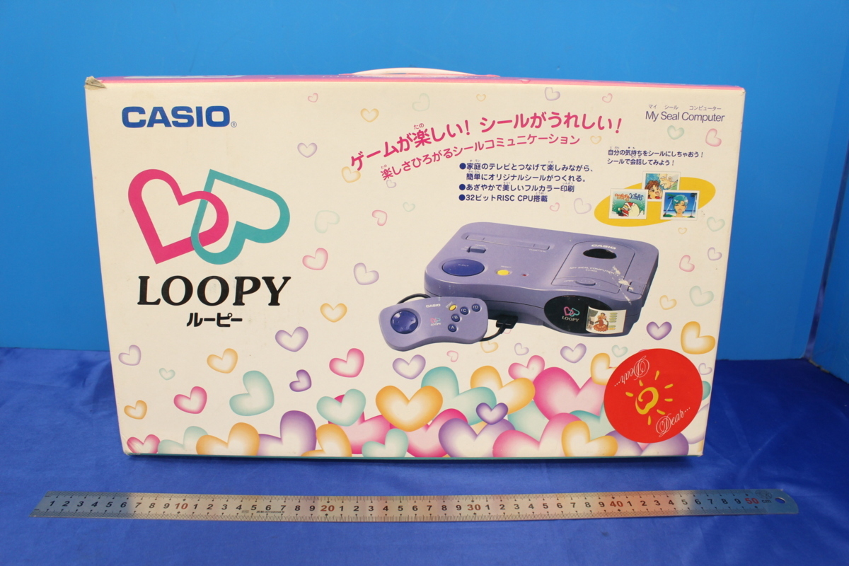 ◇CASIO LOOPY シールコンピューター ルーピーセットB 12060