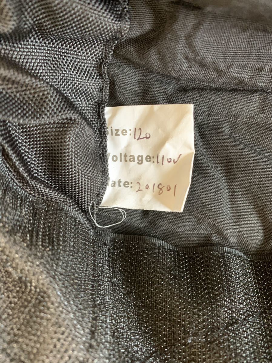 1円スタート！ZiiX タイヤウォーマー17インチ クレバーライト製 _4