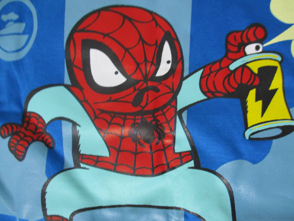 おもしろtシャツ 青 ブルー Lサイズ クモが苦手なスパイダーマン パロディ ユニーク かわいい 映画 アメコミ オシャレ おすすめ イラスト キャラクター 売買されたオークション情報 Yahooの商品情報をアーカイブ公開 オークファン Aucfan Com