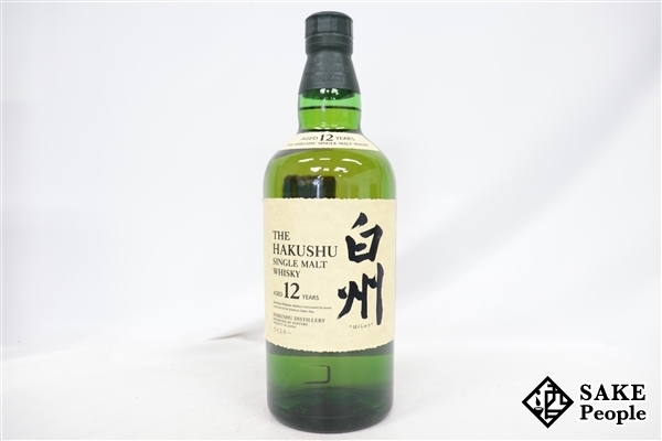 ◇注目! サントリー 白州 12年 シングルモルト 旧ボトル 700ml 43