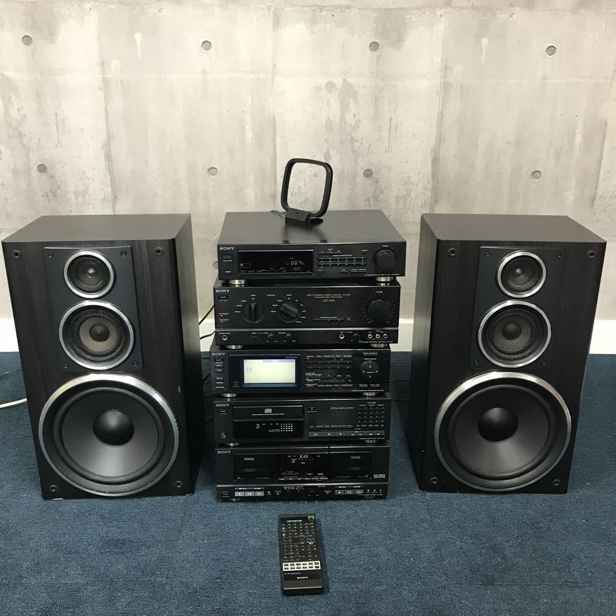 ソニー 中古ラック付SONY／システムコンポ／Liberty リバティ LBT 