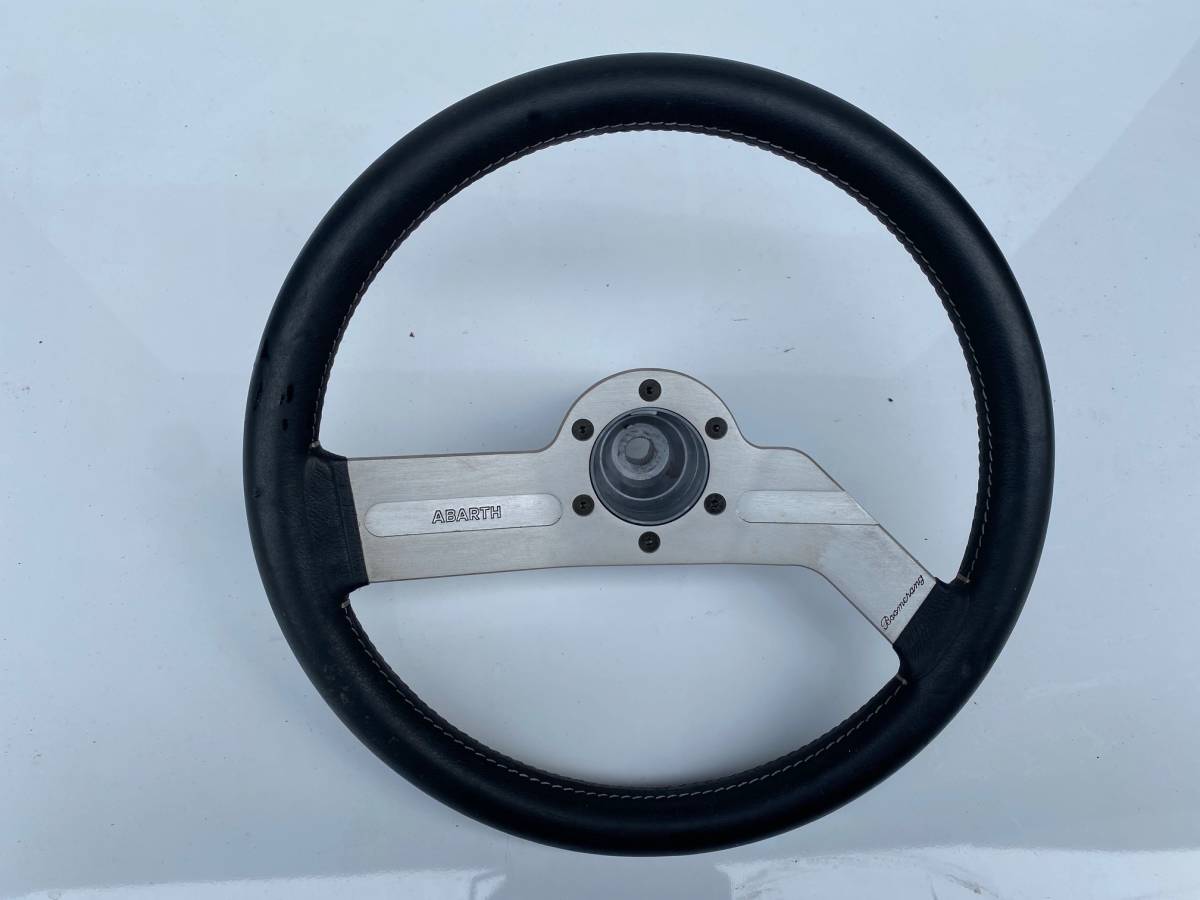 ABARTH ステアリング・ハンドル本体 クイックリリース付き！早い者勝ち