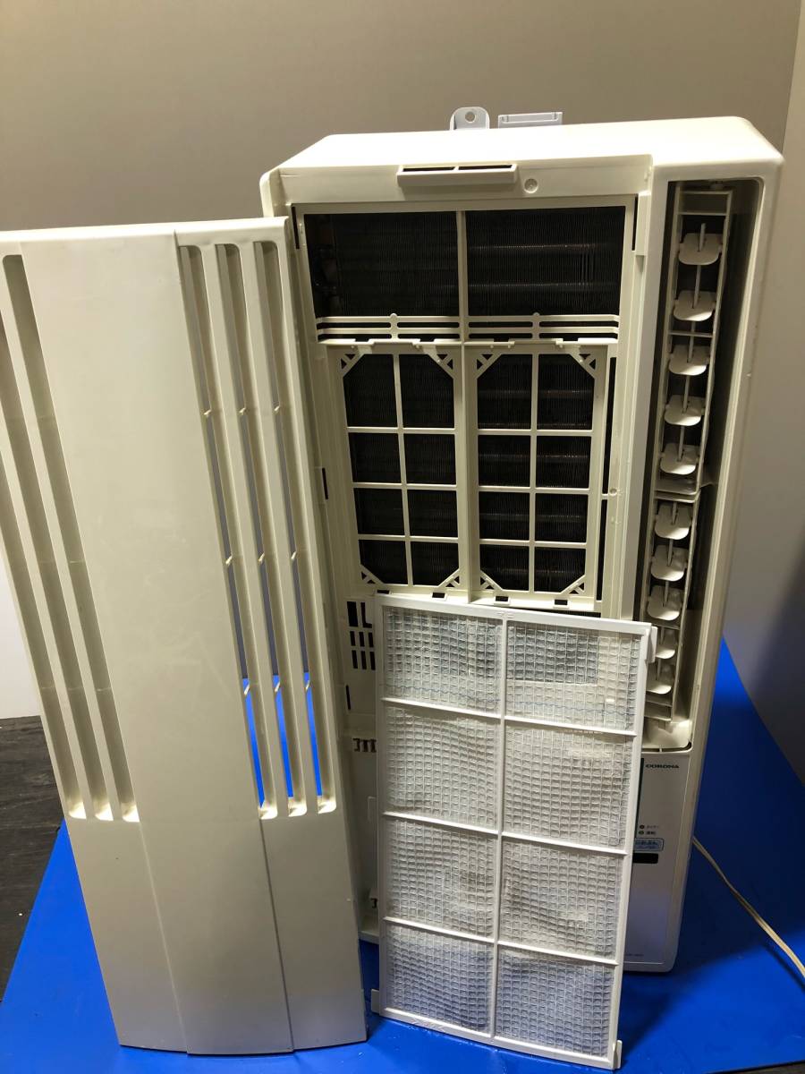 CORONA コロナ ルームエアコン CW-165R 05年製 窓用エアコン リモコン無【中古/現状品/簡単な動作確認OK】 CORONA ウインドエアコン 冷房専用 窓用 コロナ(Corona) for