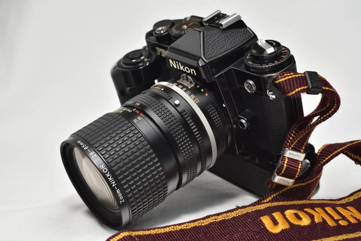 ニコン Nikon FE ブラック 黒 作動品 モルト交換済み 型番： FE 【公式