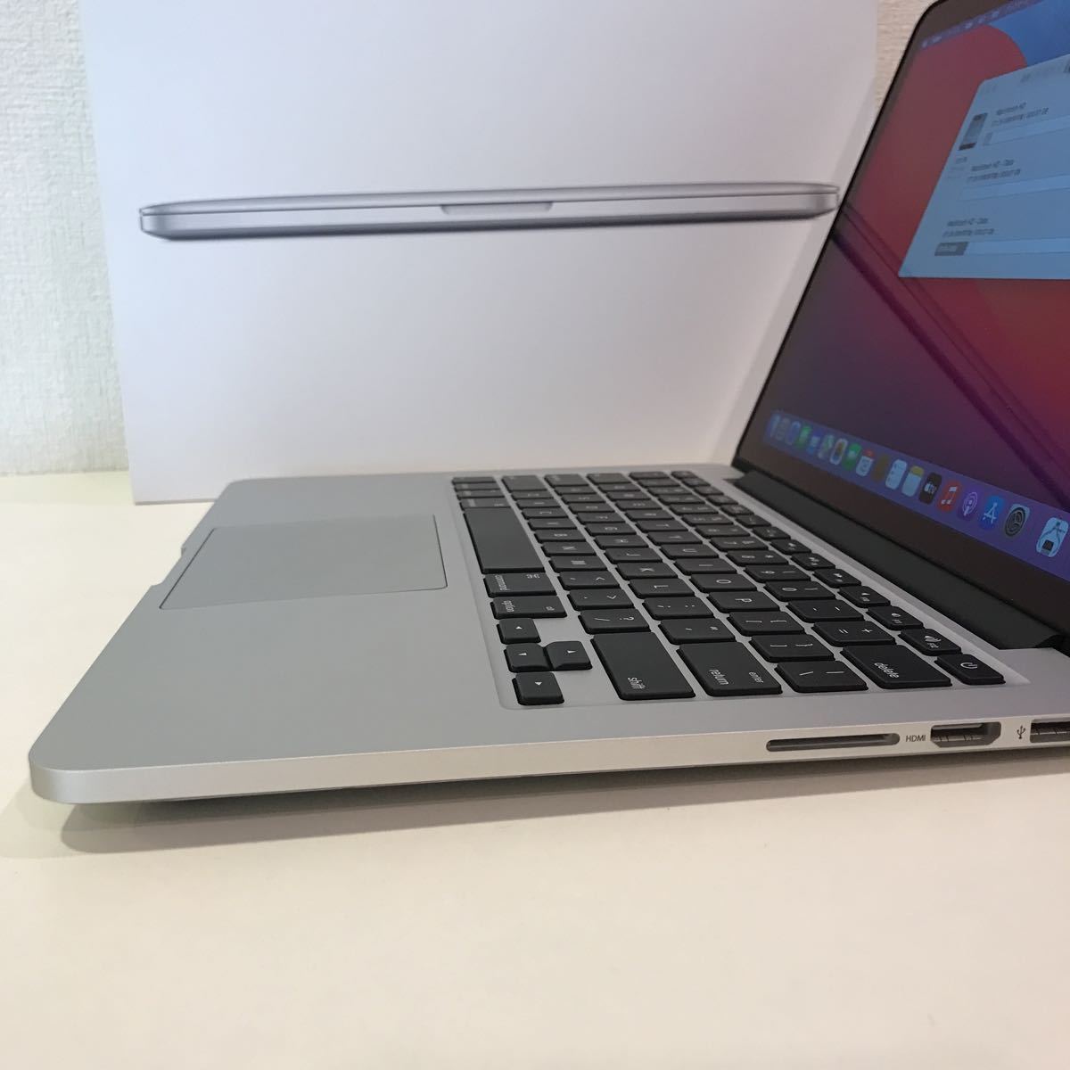 充放電回数4回！】Apple MacBook Pro Retina 13-inch 2015 Core i7 3.1 