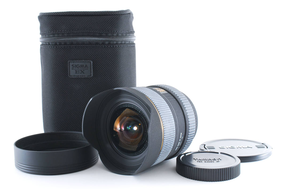 現状品】SIGMA シグマ 12-24mm F4.5-5.6 EX DG HSM キャノン用 専用ケース