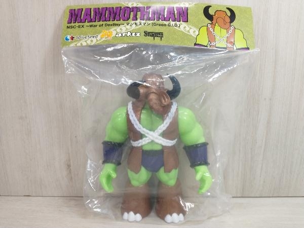 【未開封品】 ファイブスタートイ NSC-EX ～War of Destiny～ マンモスマン Green G.I.D 「キン肉マン」