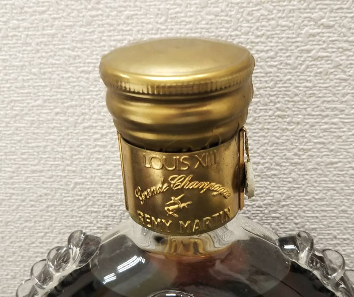 1741】レミーマルタン ルイ13世 金キャップ バカラボトル 700ml 40