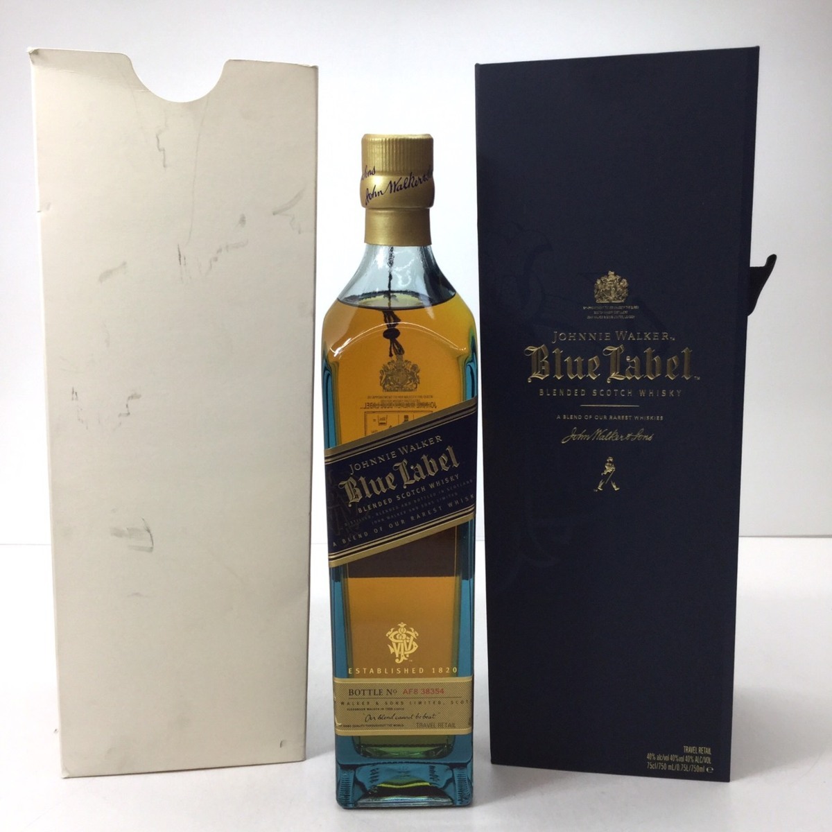 新品未開栓ジョニーウォーカー ブルーラベル 750ml 40度 ブルーラベル ジョニーウォーカー 750ml 箱付 未開栓 40度 WALKER 限定